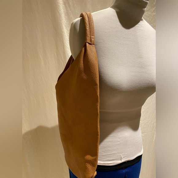 SHIRALEAH Arden Vegan Pebble Grain Leather/Suede Tote Bag. Like new. - Picture 4 of 6